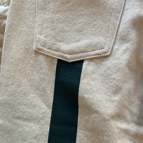 Still Here Tate jean in bone with hunter stripe - Picture 4 of 5